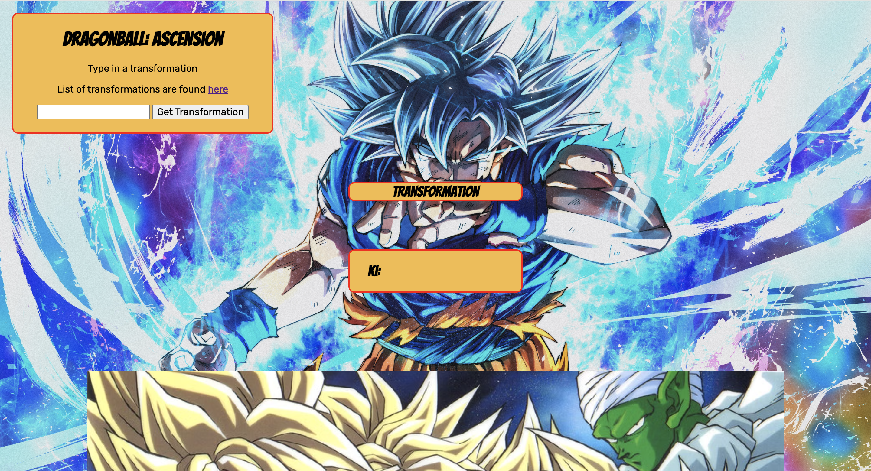 DragonBall: Ascension Picture